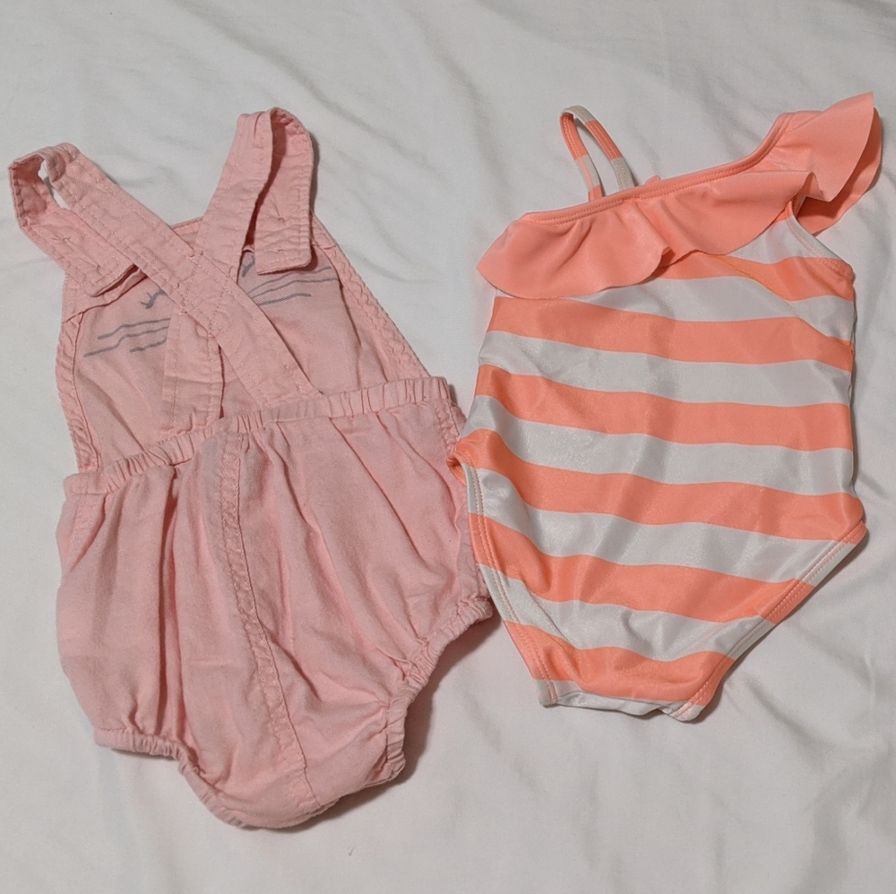 5pc 12mo Baby Girl Clothes Bundle - Picture 6 of 9